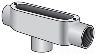 Crouse-Hinds TB200A Type-TB Conduit Body Aluminum 2-inch