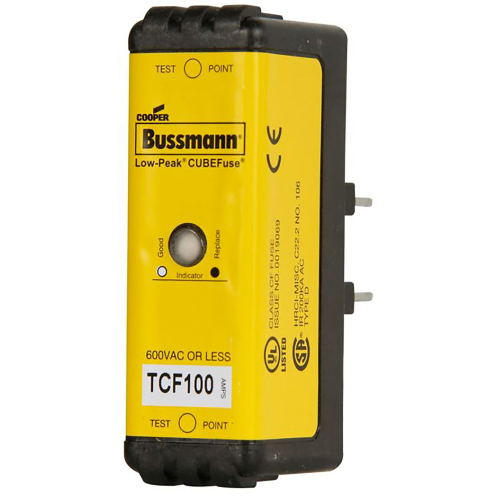 Bussmann TCF100 Low Voltage Fuse 600V 100A 300kA CUBEFuse