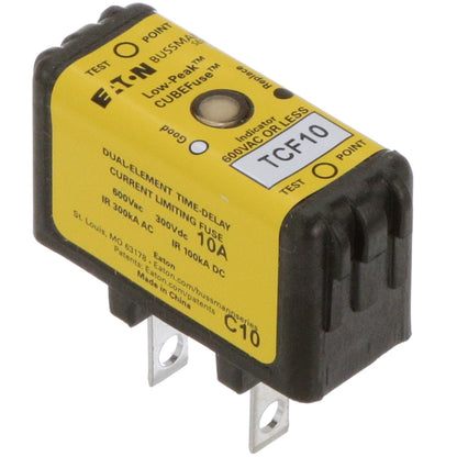 Bussmann TCF10 Low Voltage Fuse | 600V 10A 300kA@600V CUBEFuse
