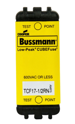 Eaton TCF17-1/2RN Low Voltage Fuse 600V 17A 300kA@600V CUBEFuse