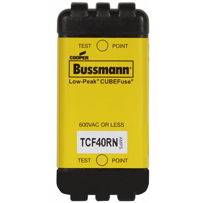 Eaton TCF40RN Low Voltage Fuse | 40A 300kA@600V TD CUBEFuse