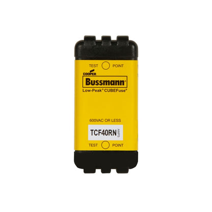 Eaton TCF40RN Low Voltage Fuse | 40A 300kA@600V TD CUBEFuse