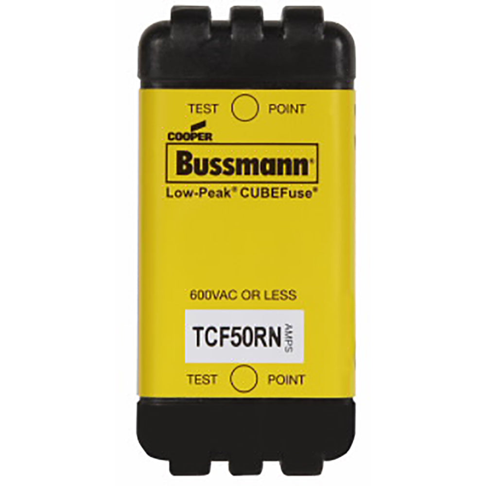 Eaton TCF50RN Low Voltage Fuse | 600V 50A 300kA@600V TD CUBEFuse