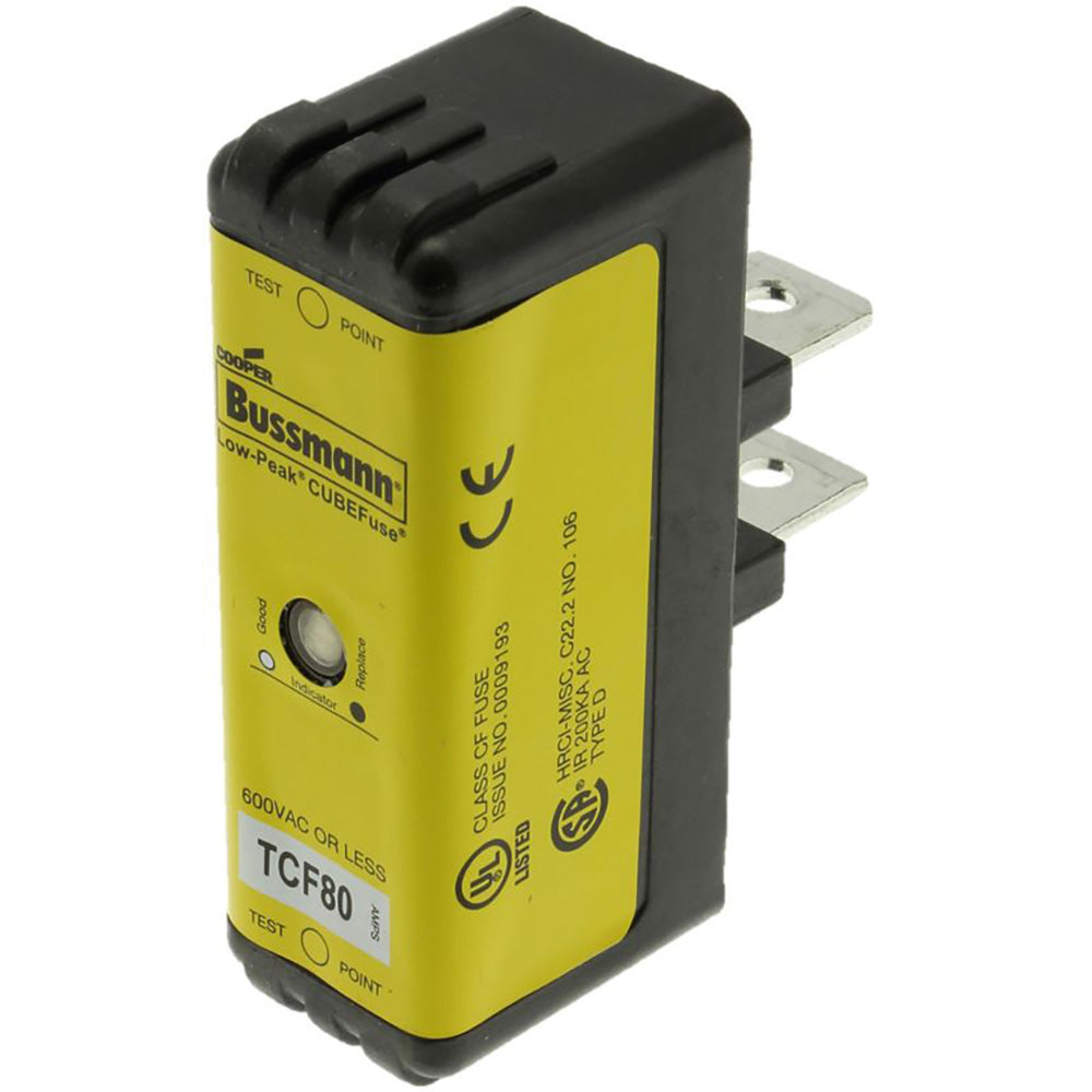 Bussmann TCF80 Low Voltage Fuse | 600V 80A 300kA@600V CUBEFuse