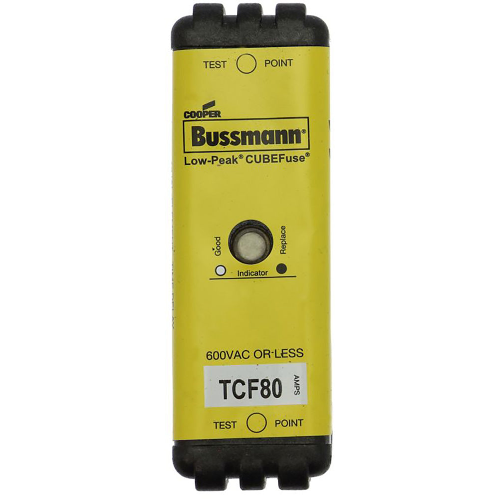 Bussmann TCF80 Low Voltage Fuse | 600V 80A 300kA@600V CUBEFuse