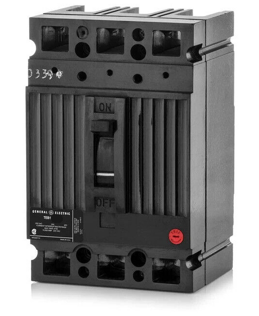 TEB132100 - General Electric Bolt-On 240V 100A 3 pole circuit breaker 10kA@240V - Essential Electric Supply