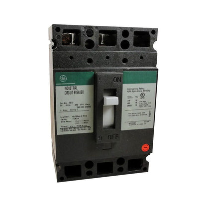 General Electric THED136045WL Circuit Breaker | 600V 45A 3P 25kA@480V Feed-Thru E150 Line