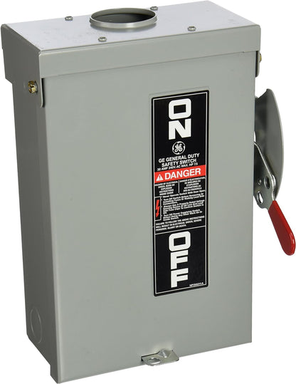 General Electric TG3221R Switch | 240V 30A Fusible 2P 1PH 100kA@240V Spec-Setter