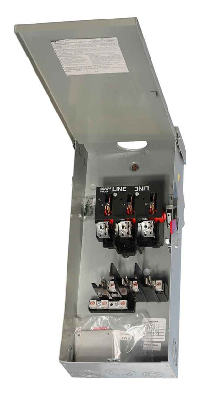 General Electric TG4323R Disconnect Switch | 240V 100A 3P Fusible NEMA 3R Spec-Setter