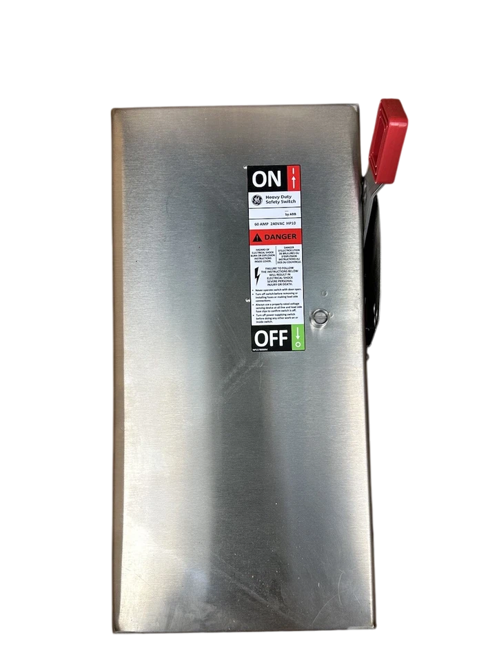 General Electric TH2221SS Disconnect Switch | 240V 30A 1-Phase 2-Pole Fusible Spec-Setter