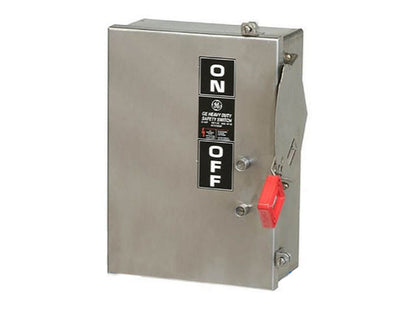 General Electric TH2261DC Disconnect Switch | 600V 30A 1-Phase 2-Pole Fusible Spec-Setter