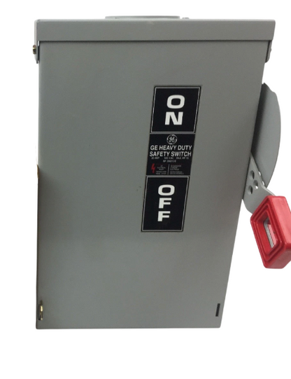 General Electric TH2261RDC Disconnect Switch | 600V 30A 1-Phase 2-Pole Fusible NEMA 3R Spec-Setter