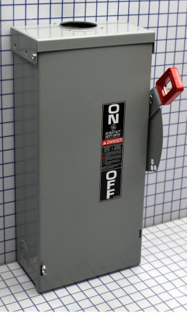 General Electric TH3222R Disconnect Switch | 240V 60A Fusible 1-Phase 2-Pole Spec-Setter