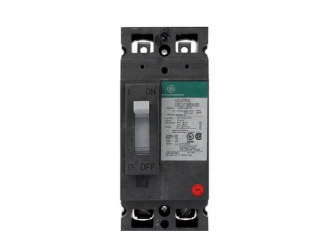 General Electric TED124020 Circuit Breaker | 480V 20A 2P 18kA@480V Bolt-On E150 Line
