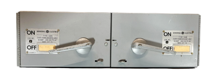 General Electric THFP322L Panel Mount Switch | 240V 60A 3P 3Pole Fusible Type THFP