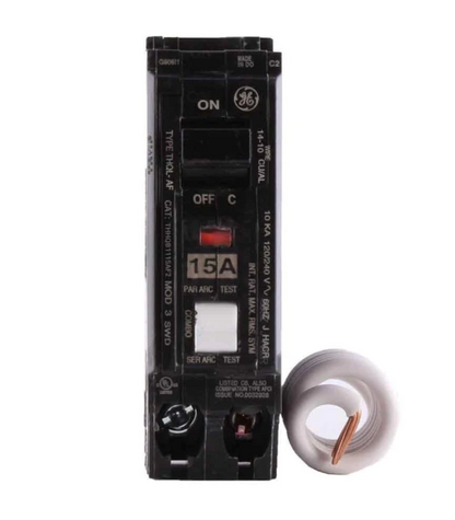 THHQB1120AF2 - General Electric Bolt-on 240V 20A 1 pole circuit breaker 22kA@240V - Essential Electric Supply