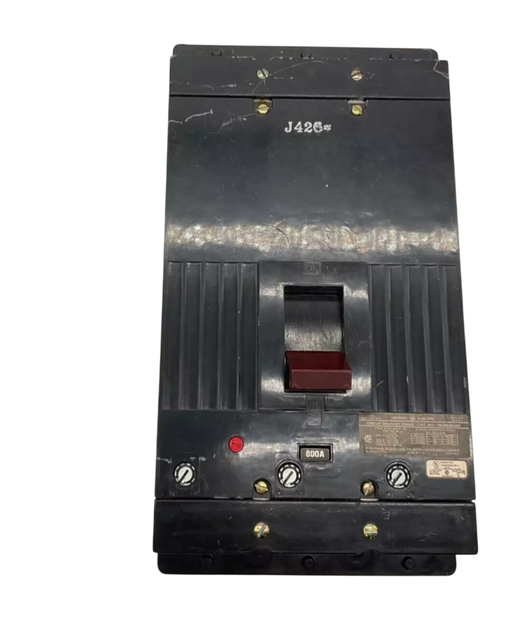 General Electric THKM836F000 Circuit Breaker | 600V 800A 3P 35kA@480V Bolt-On K1200 Line