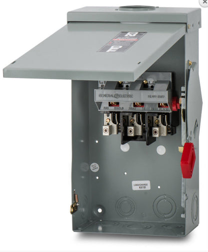 General Electric THN3363R Disconnect Switch | 600V 100A 3P Non-Fusible Spec-Setter