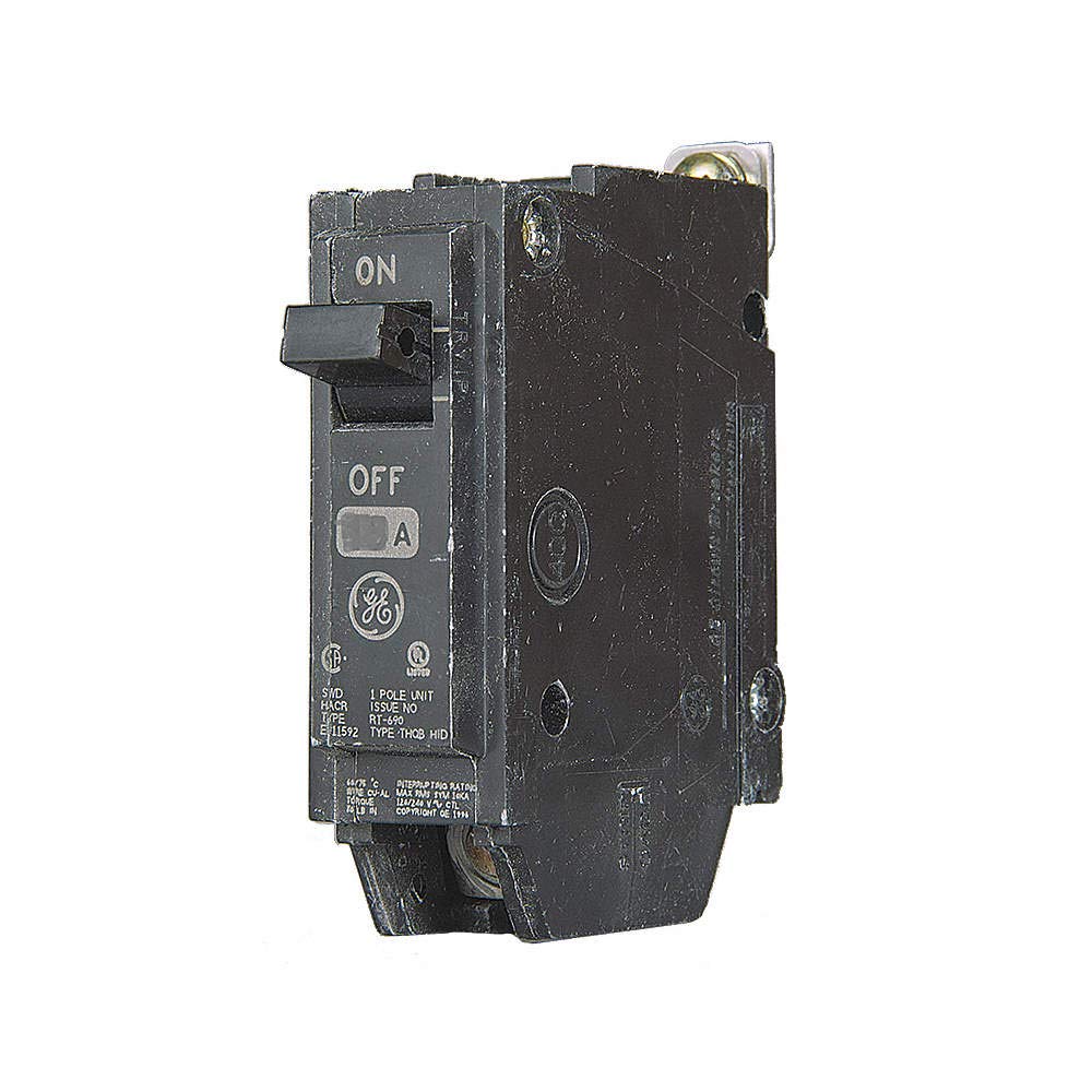 THQB1120HID - General Electric Bolt-On 240V 20A 1 pole circuit breaker 10kA@240V - Essential Electric Supply