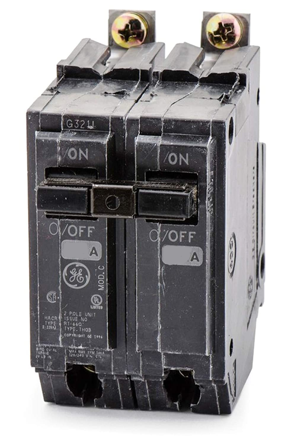 THQB2150 - General Electric Bolt-On 50 Amp 2 Pole Circuit Breaker - Essential Electric Supply