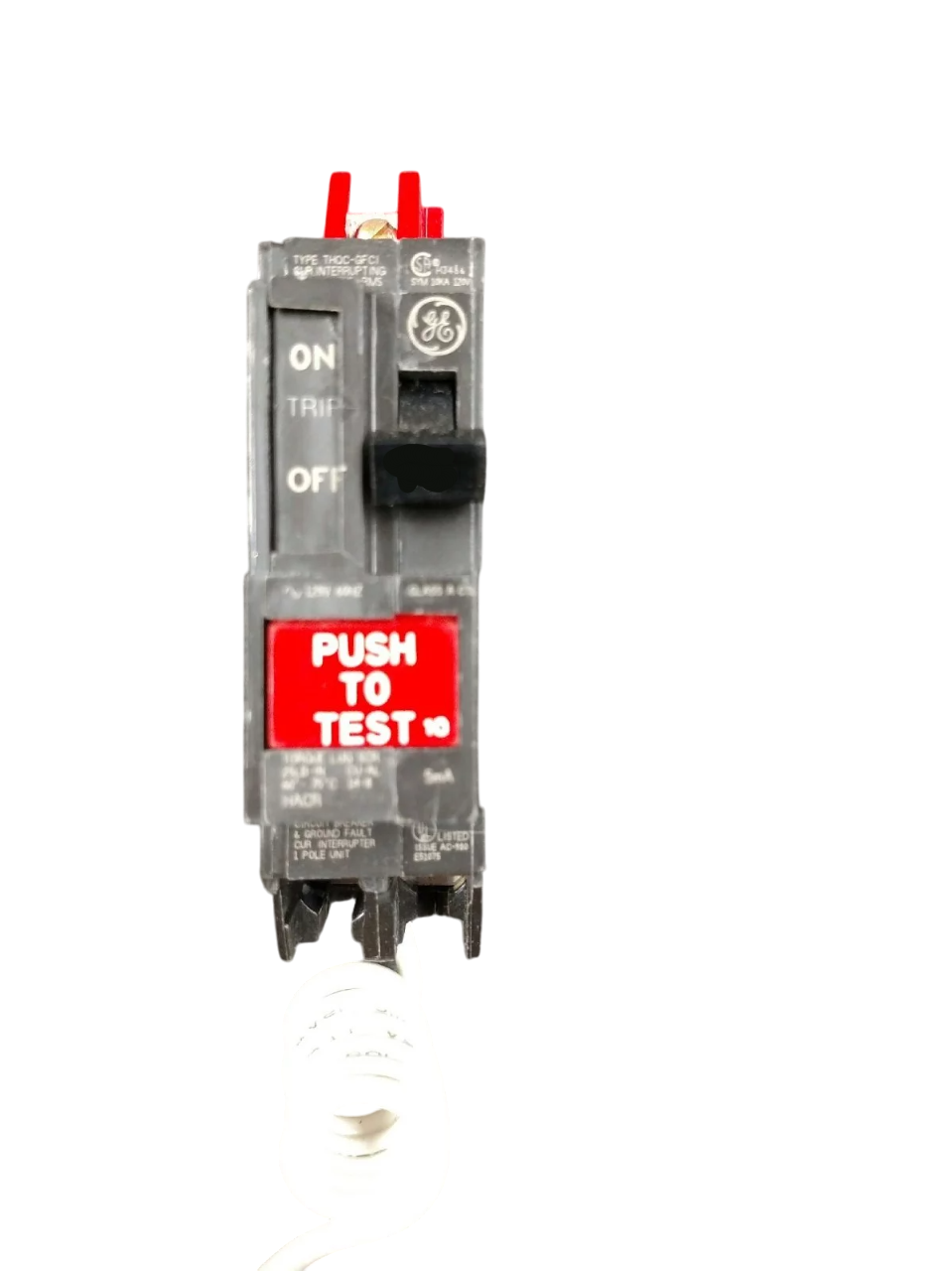 General Electric THQC1120GF Circuit Breaker | 120V 20A 1P 10kA@120V Q-Line