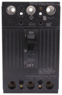 THQD32125 - General Electric Bolt-On 125 Amp 3 Pole Circuit Breaker - Essential Electric Supply