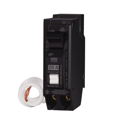 General Electric THQL1120AF2 Circuit Breaker | 240V 20A 1P 10kA@240V Q-Line