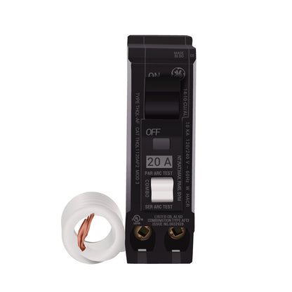 General Electric THQL1120AF2 Circuit Breaker | 240V 20A 1P 10kA@240V Q-Line