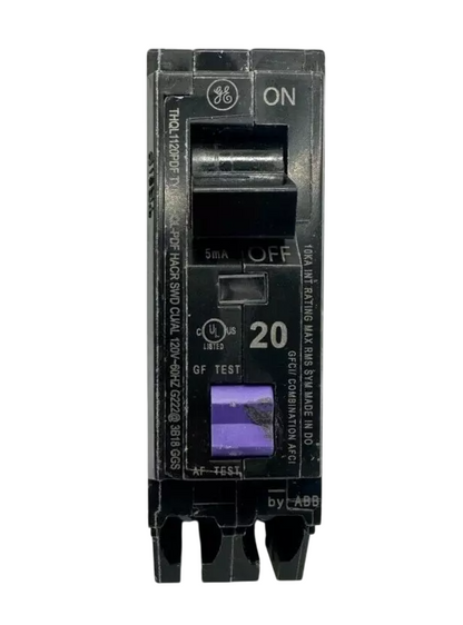 General Electric THQL1120PDF Circuit Breaker | Q-Line THQL 120V 20A