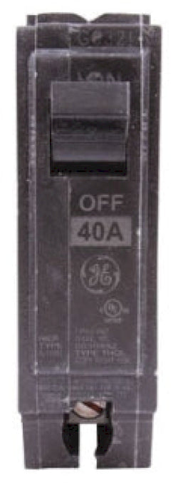 General Electric THQL1140 Circuit Breaker | 120V 40A 1P 10kA@120V Plug-In Q-Line