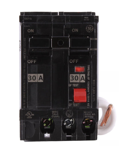 General Electric THQL2130GFEP Circuit Breaker | Q-Line THQL 240V 30A