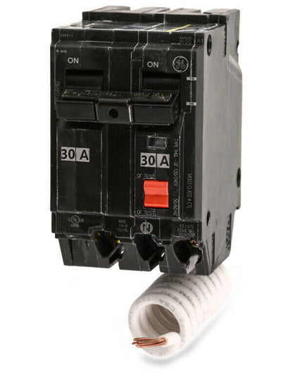 General Electric THQL2130GFEP Circuit Breaker | Q-Line THQL 240V 30A