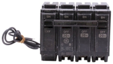 THQL32020ST1 - General Electric Plug-In 20 Amp 3 Pole Circuit Breaker - Essential Electric Supply