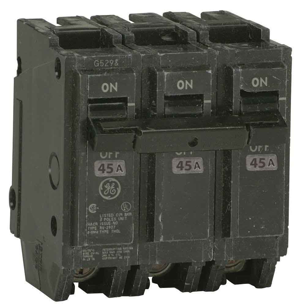 General Electric THQL32045 Circuit Breaker | 240V 45A 3P 10kA@240V Q-Line