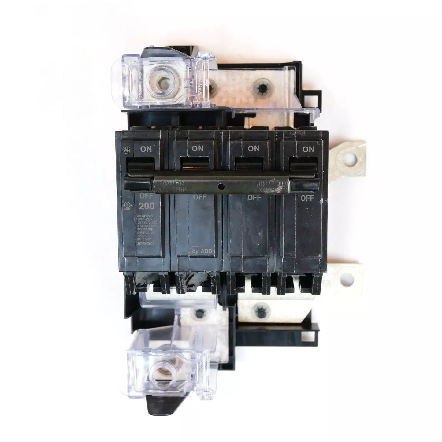 General Electric THQMV200E Circuit Breaker | 240V 200A 2P 22kA@240V Plug-In