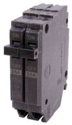 THQP225 - General Electric Plug-In 25 Amp 2 Pole Circuit Breaker - Essential Electric Supply