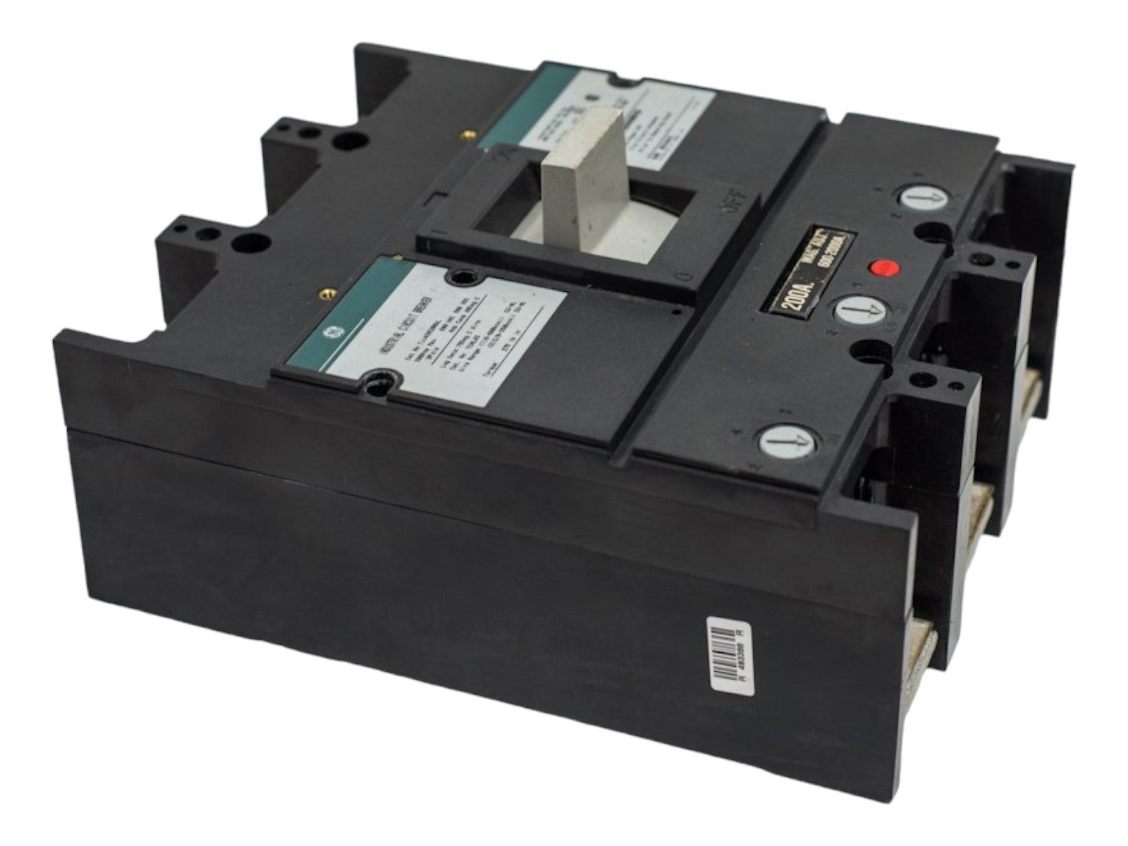 TJJ436225WL - General Electric Feed-Thru 600V 225A 3 pole circuit breaker 30kA@480V - Essential Electric Supply