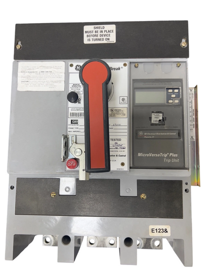 General Electric TP2020TTR Circuit Breaker | 600V 2000A 3P 65kA@480V LSIG Bolt-On Power Break I