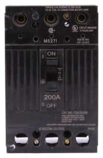 General Electric TQD32200X2 Circuit Breaker | 240V 200A 3P 10kA@240V Bolt-On Q-Line