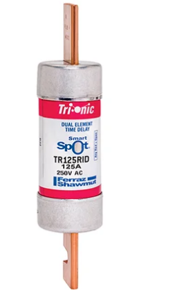 Ferraz Shawmut TR125RID Fuse | 250V 125A 200kA@250V RK5 Tri-Onic