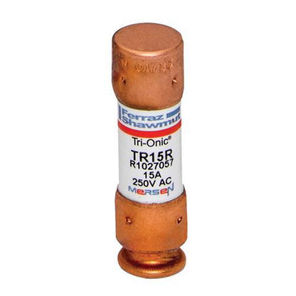 Mersen TR15R Low Voltage Fuse | 250V 15A 200kA@250V RK5 Tri-Onic