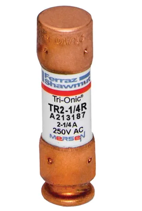 Ferraz Shawmut TR2-1/4R Fuse | Tri-Onic TR 250V 2A