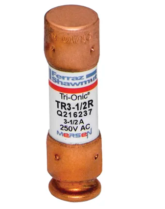 Ferraz Shawmut TR3-1/2R Fuse | Tri-Onic TR 250V 3A