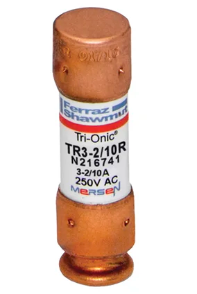 Ferraz Shawmut TR3-2/10R Fuse | Tri-Onic TR 250V 3A
