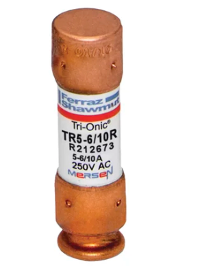 Ferraz Shawmut TR5-6/10R Low Voltage Fuse 250V 5A 200kA@250V RK5 Tri-Onic