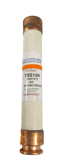 Ferraz Shawmut TRS15 Fuse | Tri-Onic TRS 600V 15A