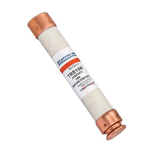 Mersen TRS15R Low Voltage Fuse | 600V 15A 200kA@600V RK5 Tri-Onic
