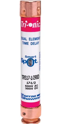 Ferraz Shawmut TRS17-1/2RID Fuse | 600V 17A 200kA@600V RK5 Tri-Onic