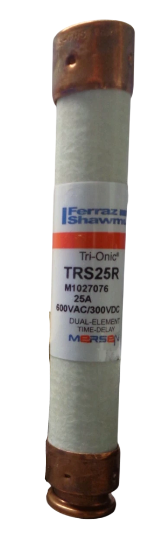Ferraz Shawmut TRS25 Fuse | Tri-Onic TRS 600V 25A