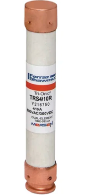 Ferraz Shawmut TRS4/10R Low Voltage Fuse | 600V 4A 200kA@600V RK5 Tri-Onic